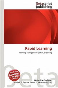 Rapid Learning