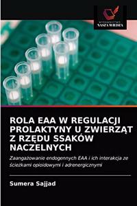 Rola Eaa W Regulacji Prolaktyny U ZwierzĄt Z RzĘdu Ssaków Naczelnych