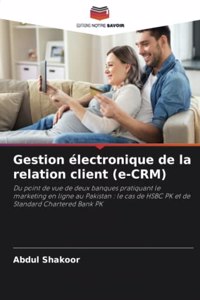 Gestion électronique de la relation client (e-CRM)