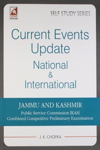 Current Events Update National & International (Jammu And Kashmir)