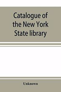 Catalogue of the New York State library, 1872. Subject-index of the general library
