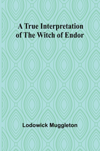 True Interpretation of the Witch of Endor