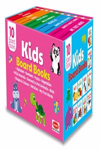 Kids Board Books - BoxSet of 10 Board Books for Kids