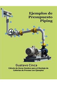 Ejemplos de Presupuesto - Piping