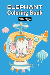 Elephant Coloring Book for Kids