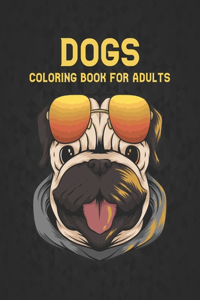 Dogs Coloring book for Adults