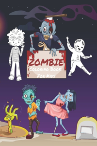 Zombie Coloring Book for Kids