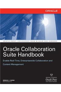 Oracle Collaboration Suite Handbook