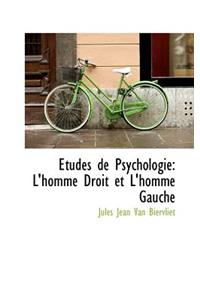 Etudes de Psychologie