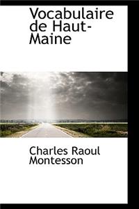Vocabulaire de Haut-Maine
