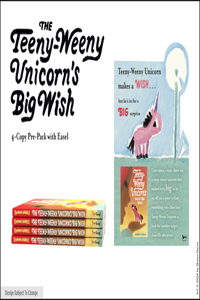 The Teeny-Weeny Unicorn's Big Wish 4-Copy Pre-Pack with Easel