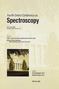 2003 Spectroscopy 4th Oxford Conf