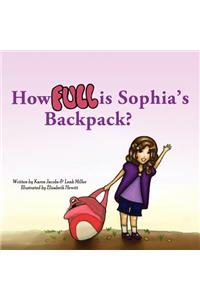 How Full is Sophia's Backpack?