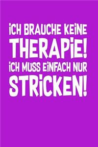 Therapie? Lieber Stricken