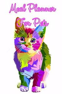 Meal Planner For Pets