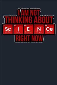 I Am Not Thinking About Science Right Now