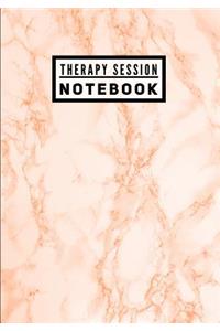 Therapy Session Notebook