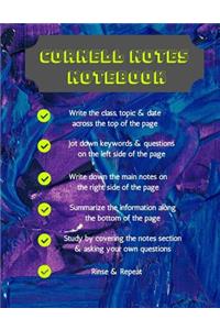 Cornell Notes Notebook