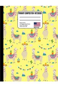 Primary Composition Notebook