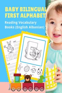 Baby Bilingual First Alphabet Reading Vocabulary Books (English Albanian)