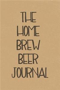 The Home Brew Beer Journal