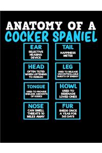 Anatomy of a Cocker Spaniel