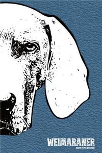 Weimaraner Graph Paper Notebook