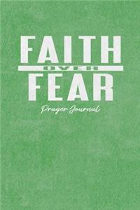 Faith Over Fear Prayer Journal