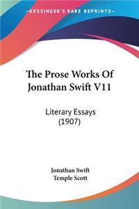 Prose Works Of Jonathan Swift V11