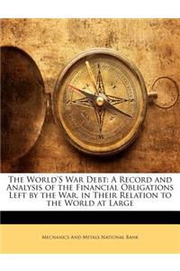 The World's War Debt