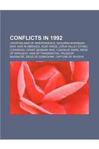 Conflicts in 1992