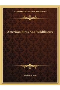 American Birds and Wildflowers