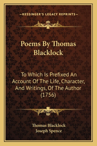 Poems by Thomas Blacklock