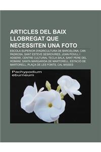Articles del Baix Llobregat Que Necessiten Una Foto