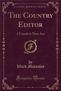 The Country Editor