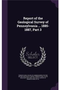 Report of the Geological Survey of Pennsylvania ... 1885-1887, Part 3