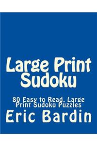 Large Print Sudoku