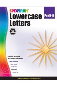 Lowercase Letters, Grades Pk - K