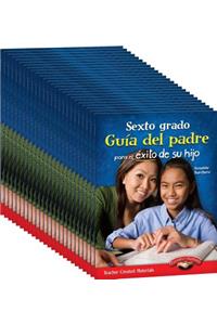 Sixth Grade Spanish Parent Guide for Your Child's Success 25-Book Set
