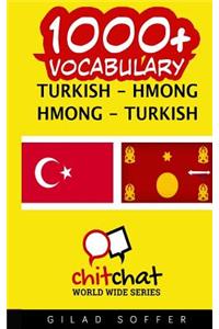 1000+ Turkish - Hmong Hmong - Turkish Vocabulary
