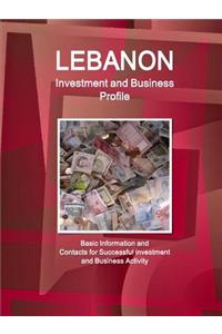 Lebanon Investment and Business Profile - Basic Information and Contacts for Successful investment and Business Activity