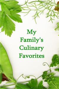 My Family's Culinary Favorites