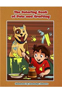 Coloring Book of Pets and Crafting