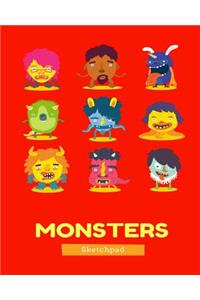 Monsters Sketchpad
