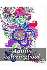 Adult Coloring Book: Coloring Book: 3