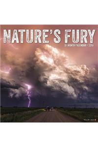 Nature's Fury 2019 Wall Calendar