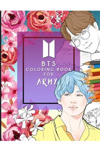 BTS A Coloring Book For ARMY