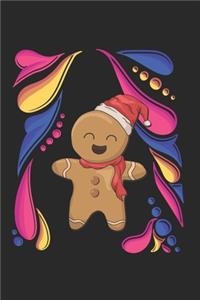 Christmas Gingerbread Man Notebook