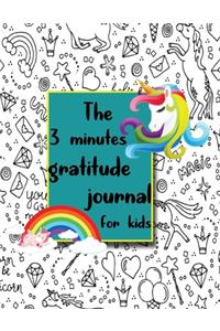 The 3 Minutes gratitude journal for kids