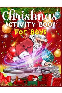 Christmas Activity Book For Boys